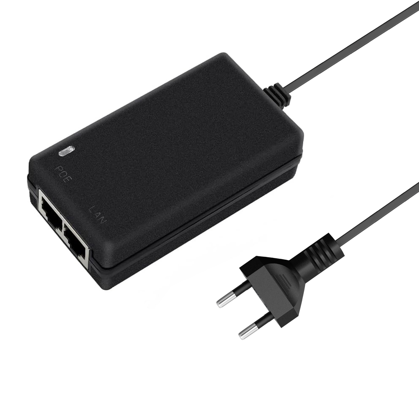 Power Over Ethernet - ギガビットPoEインジェクターパワーアダプター 48V パワーオーバーイーサネット電源アダプター 100Mbpsおよび1000Mbps RJ45対応 カメラなどに最適