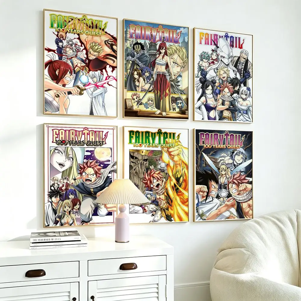 モダンな美意識を取り入れた壁掛けアートポスター。アニメ「フェ - Office Quest のレビューと価格