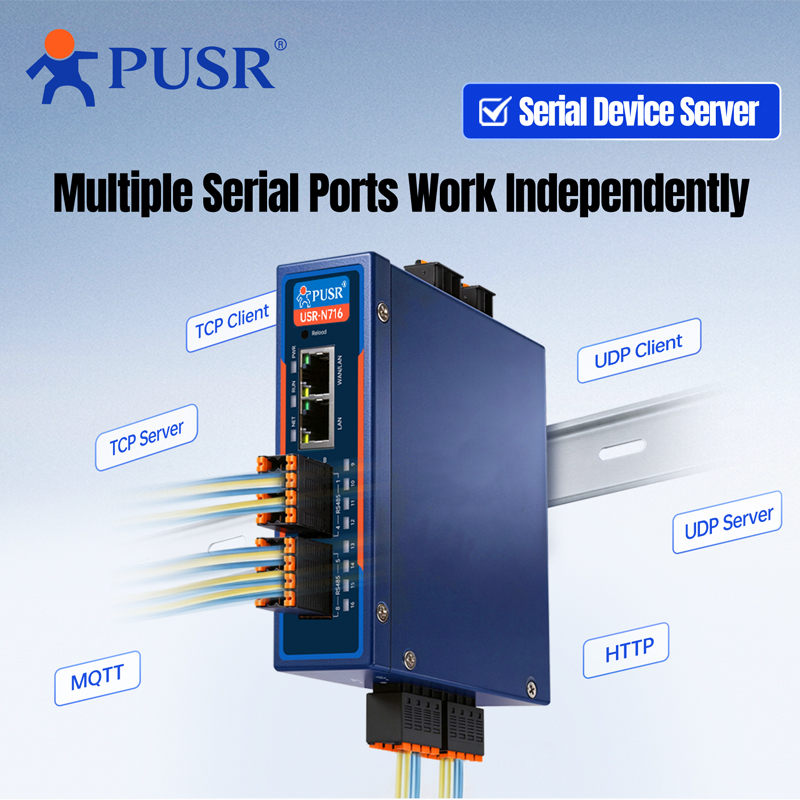 PUSR 工業用 RS485 - イーサネットコンバータ 8 - Power Over Ethernet のレビューと価格