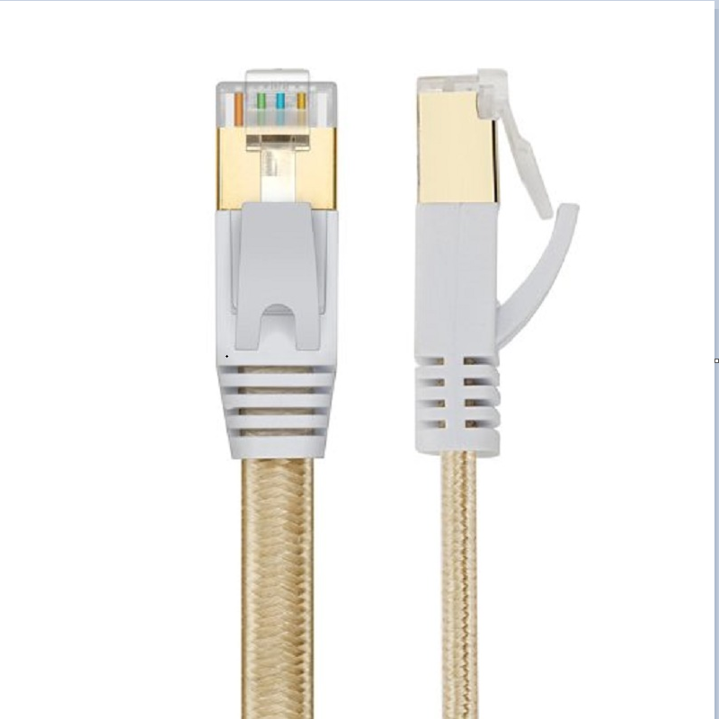純銅芯線CAT7フラットケーブルLANケーブルCAT7ケーブ - Power Over Ethernet のレビューと価格
