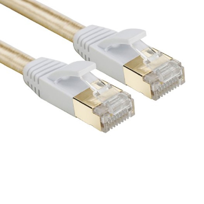 純銅芯線CAT7フラットケーブルLANケーブルCAT7ケーブ - Power Over Ethernet のレビューと価格