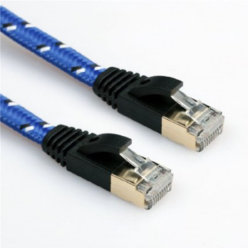 純銅芯線CAT7フラットケーブルLANケーブルCAT7ケーブ - Power Over Ethernet のレビューと価格